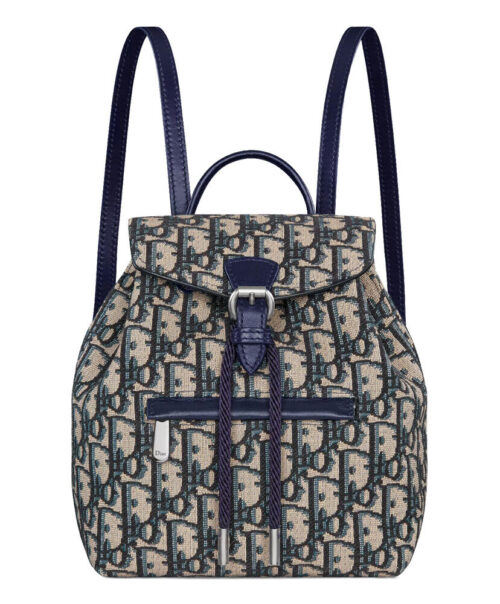 Christian Dior Kids' Backpack Dark Blue